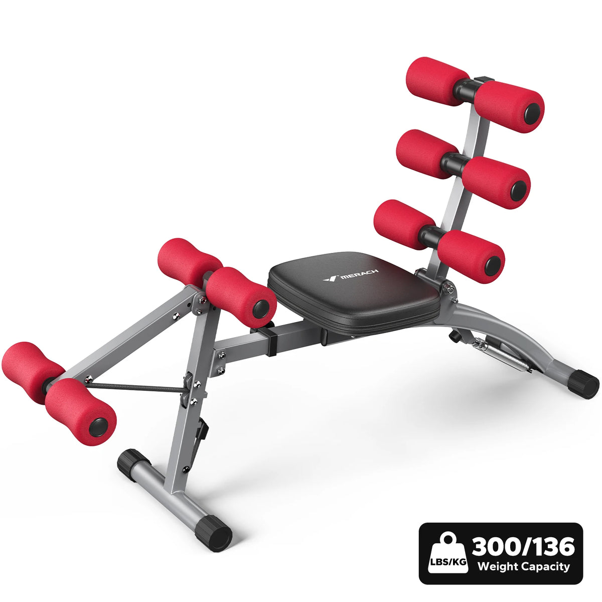 MERACH Adjustable Ab Training Bench For Home Gym Workouts