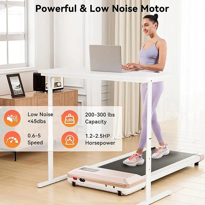 Superun Mini Walking Treadmill With App And Remote Control