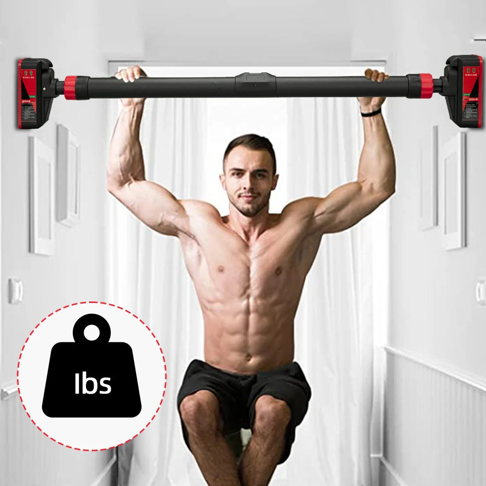 Twister.Ck Adjustable Doorway Pull Up Bar Featuring Precision Level Gauge