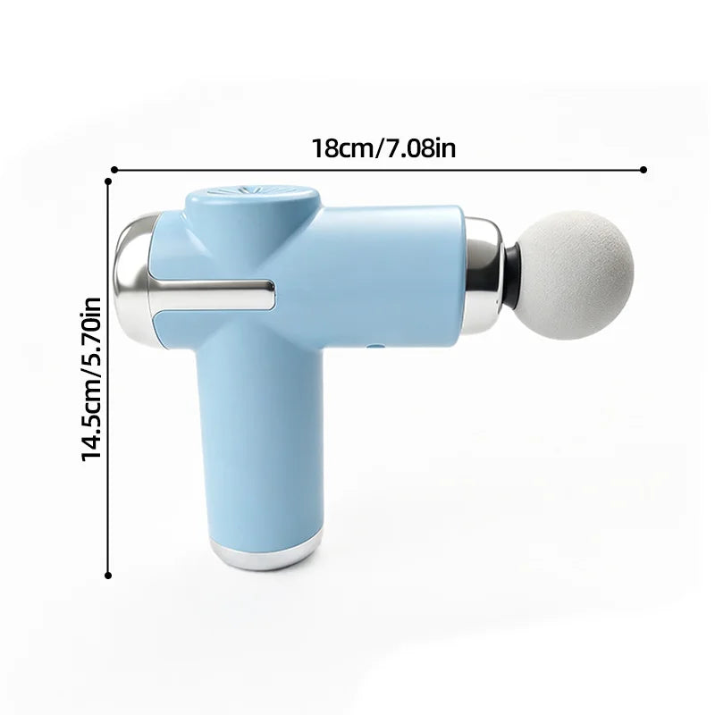Mini Portable Massage Gun For Enhanced Muscle Recovery