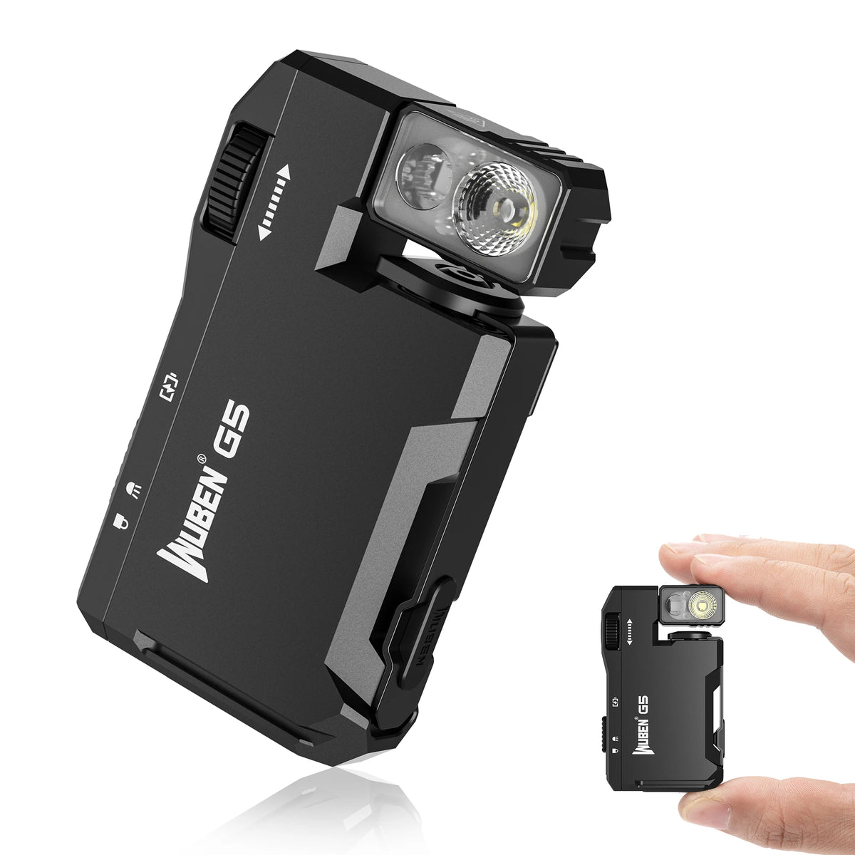 WUBEN G5 USB C Rechargeable LED Magnetic EDC Flashlight
