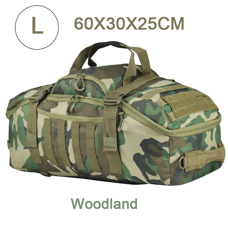 LQARMY Tactical Molle Hiking Backpack for Camping and Travel
