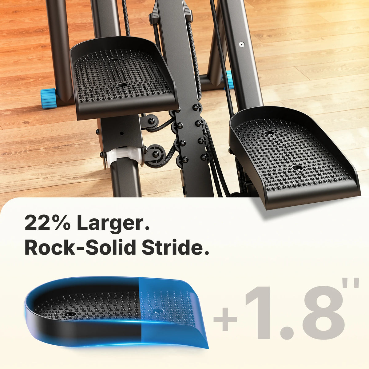 Merach Adjustable Resistance Stair Stepper For Home Cardio Fitness