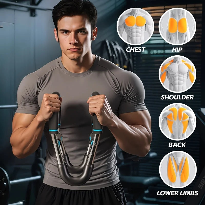 Adjustable U Shaped Arm Trainer for Upper Body Strength Training