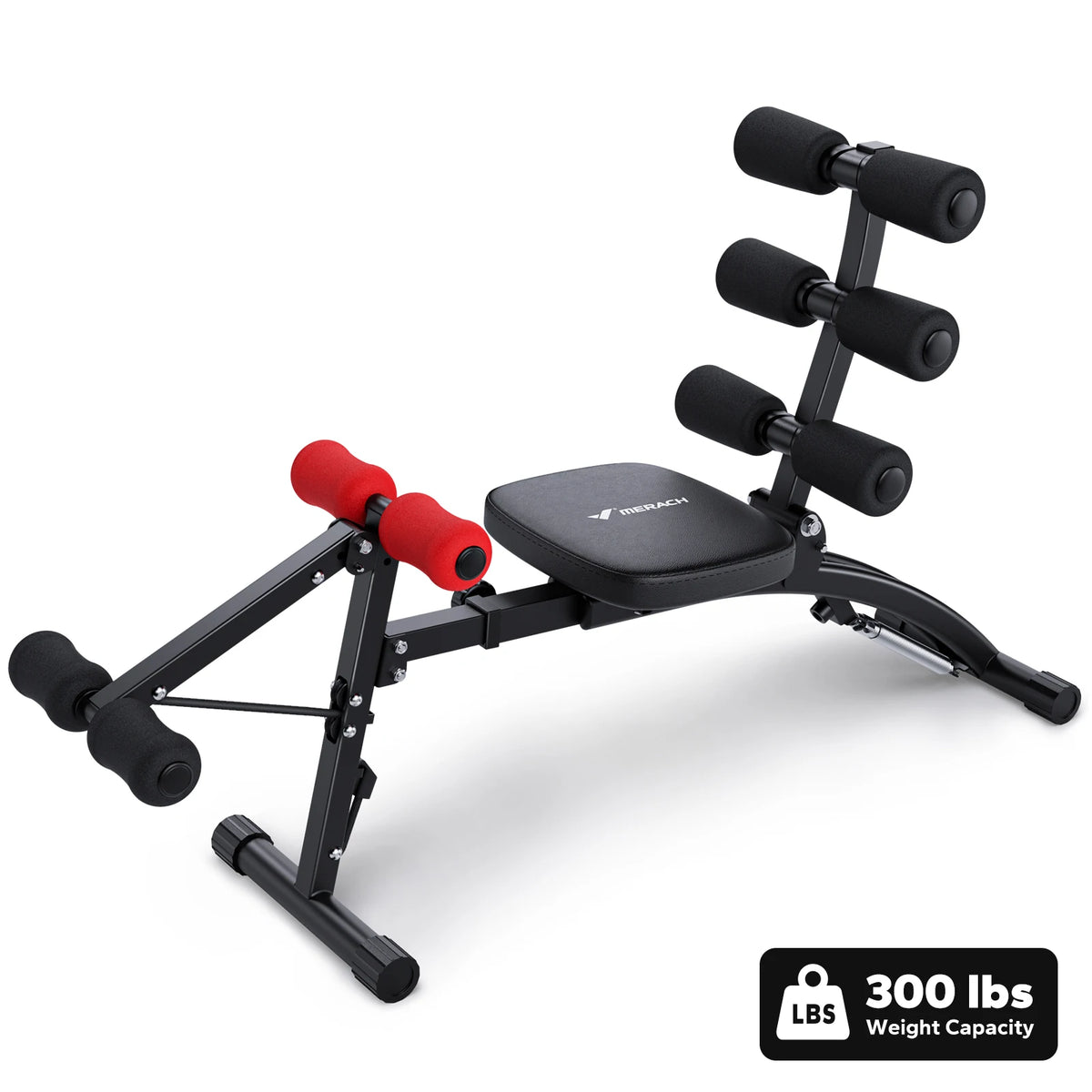 MERACH Adjustable Ab Training Bench For Home Gym Workouts