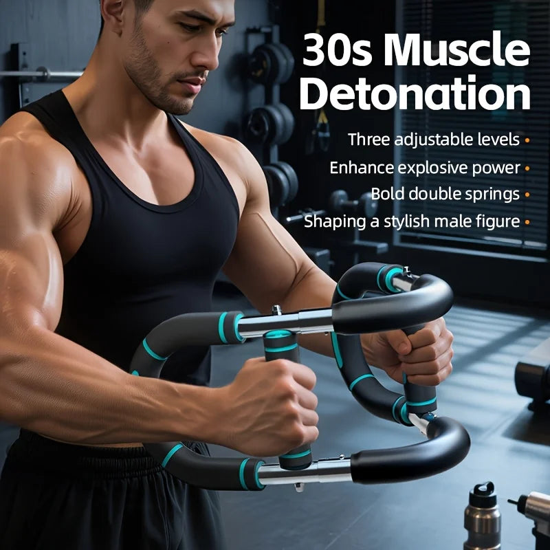 Adjustable U Shaped Arm Trainer for Upper Body Strength Training