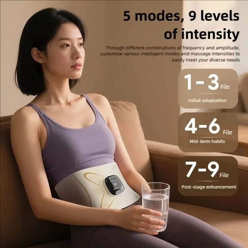 Jitesy Ems Waist Massager Belt For Abdominal Exercises