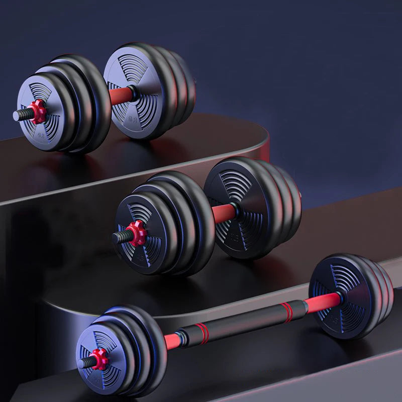 Adjustable Dumbbell And Barbell Set For Home Gym Strength Training