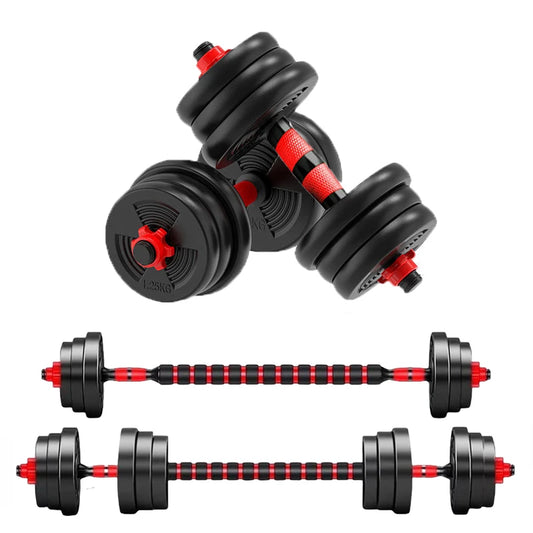 Adjustable Dumbbell And Barbell Set For Home Gym Strength Training