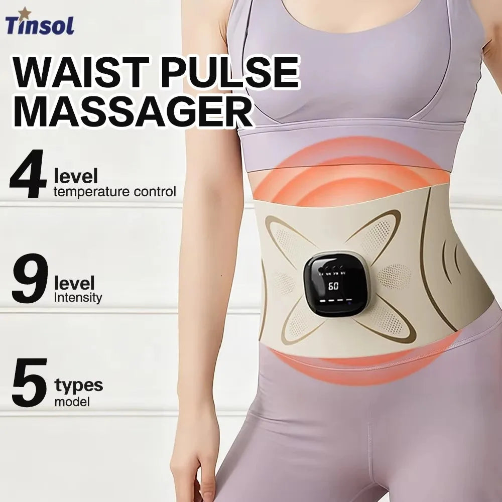 Jitesy Ems Waist Massager Belt For Abdominal Exercises