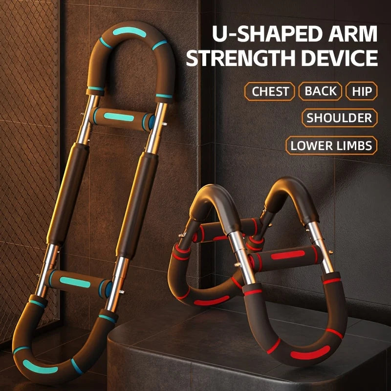 Adjustable U Shaped Arm Trainer for Upper Body Strength Training