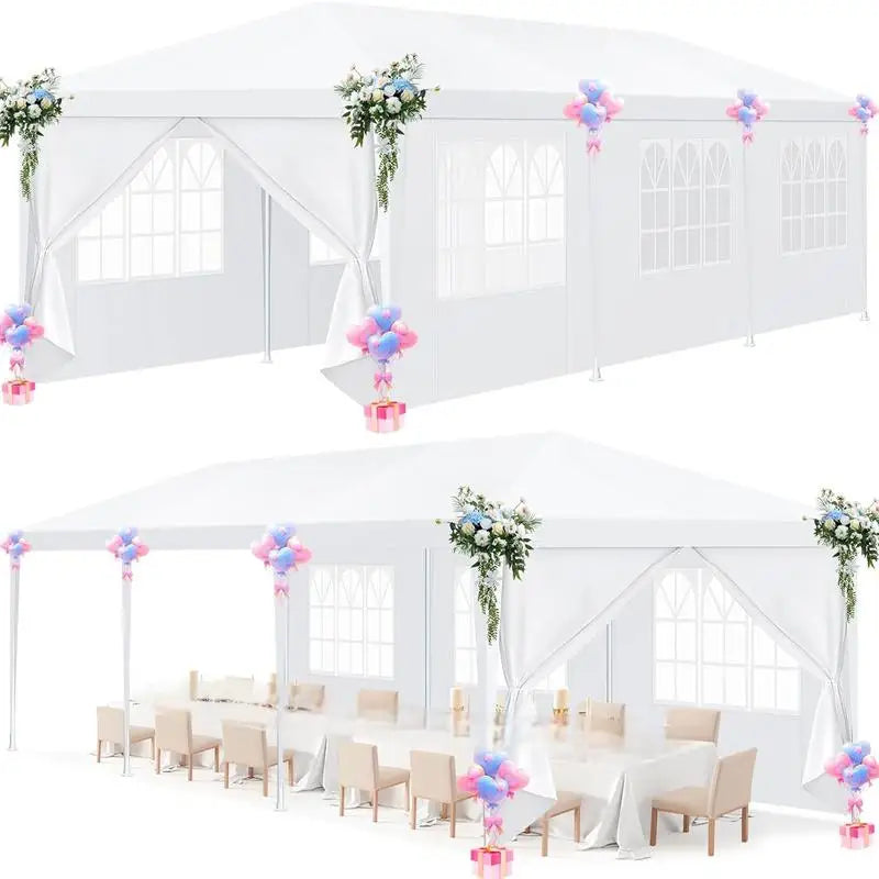 Tooluck Outdoor Party Tent With Waterproof Canopy And Frame