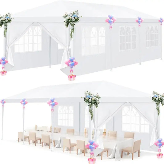 Tooluck Outdoor Party Tent With Waterproof Canopy And Frame
