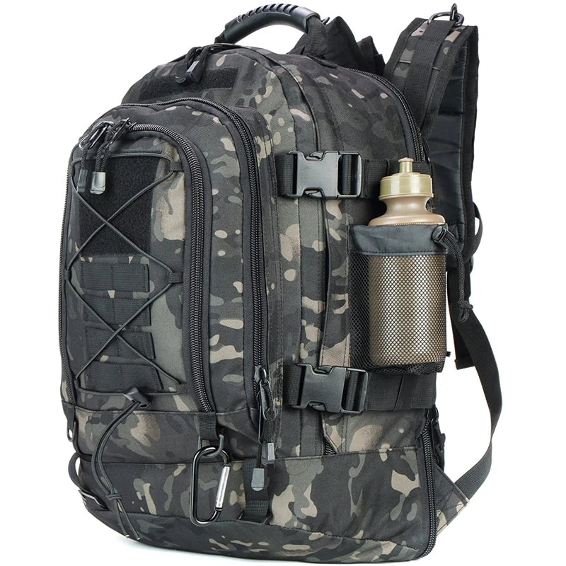 Lqarmy Military Tactical Backpack Molle Nylon Rucksack For Outdoor Hiking