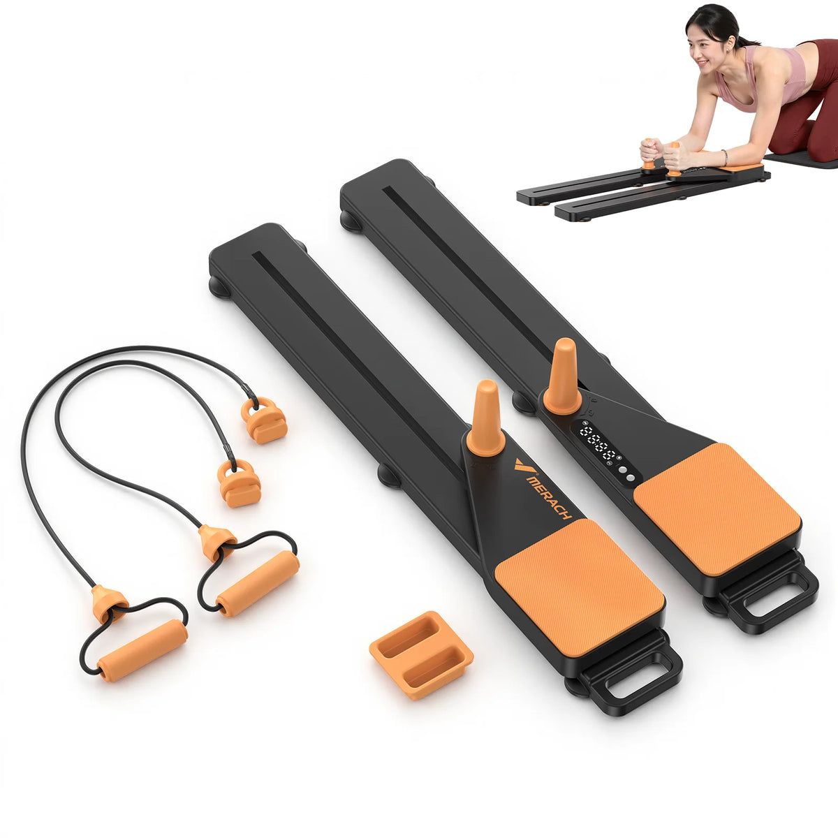 Merach Multifunctional Pilates Board Detachable Ab Trainer