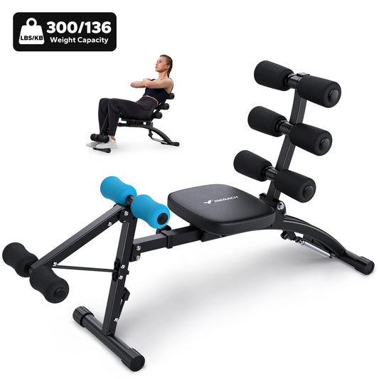 MERACH Adjustable Ab Training Bench For Home Gym Workouts