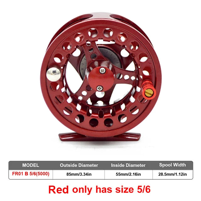 FANGBLUE Aluminum Alloy Fly Fishing Reel for Freshwater and Saltwater