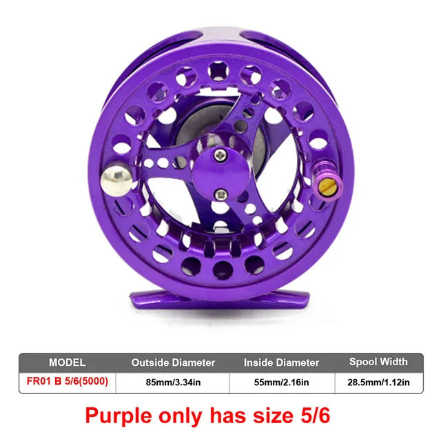 FANGBLUE Aluminum Alloy Fly Fishing Reel for Freshwater and Saltwater