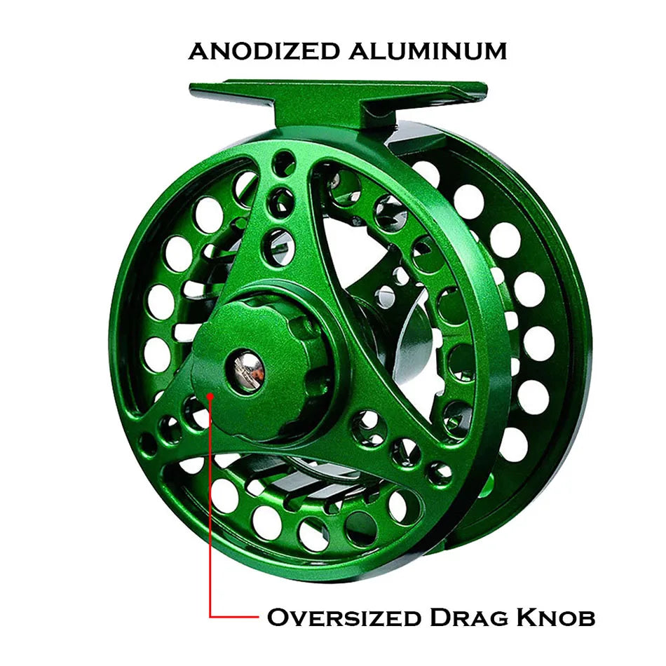 FANGBLUE Aluminum Alloy Fly Fishing Reel for Freshwater and Saltwater