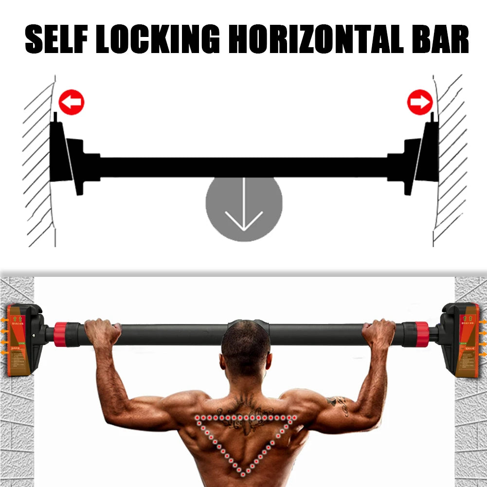 Twister.Ck Adjustable Doorway Pull Up Bar Featuring Precision Level Gauge