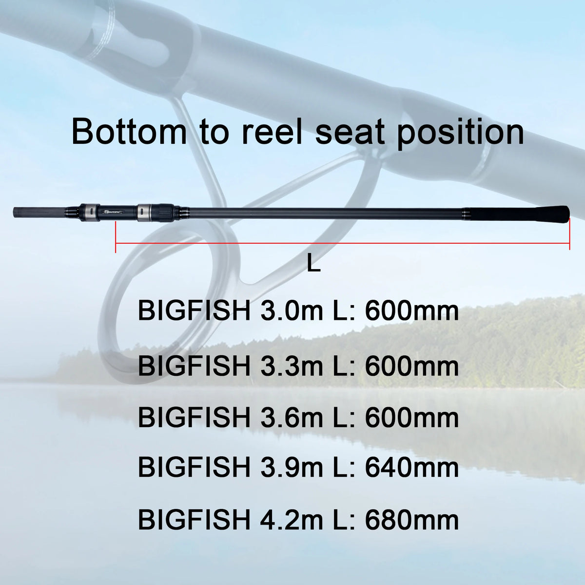 Biutifu Bigfish Carp Surfcasting Fast Action Carbon Spinning Rod