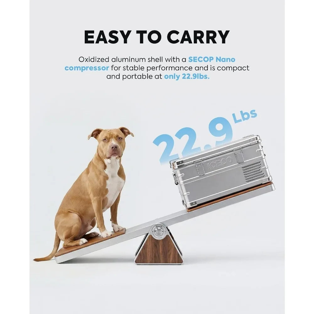 Premium Nano Compressor Portable Refrigerator With Electric Car Cooler