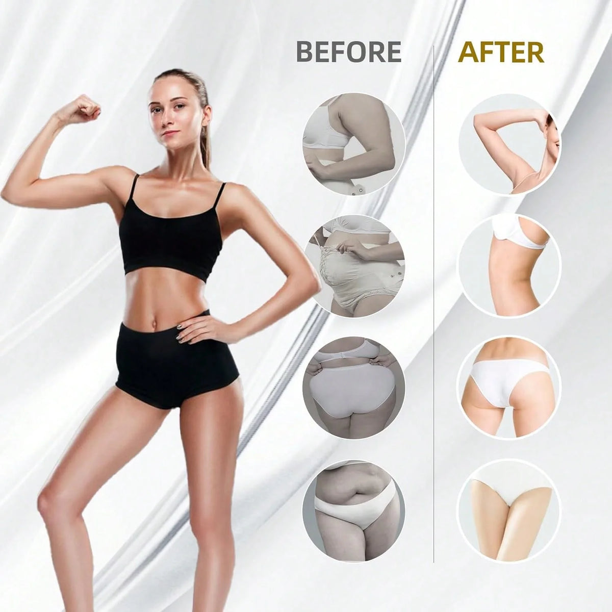 40K Ultrasonic Cavitation Beauty Machine For Body Contouring