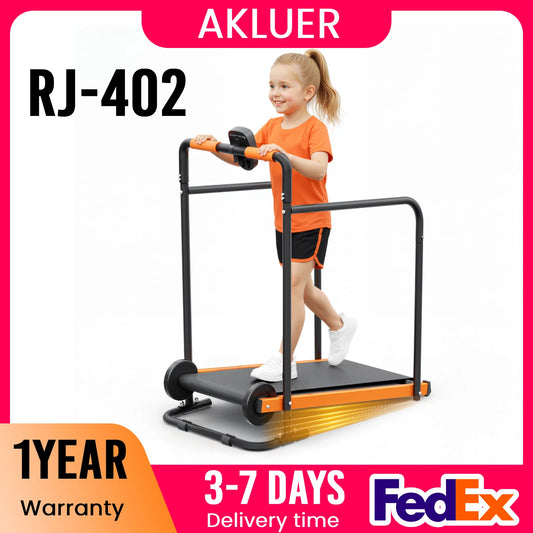 Akluer Kids Self Propelled Walking Pad Treadmill For Home Fitness