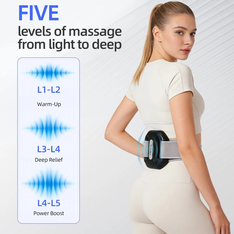 Portable Fascia Ring Massager With Belt For Deep Tissue Relief