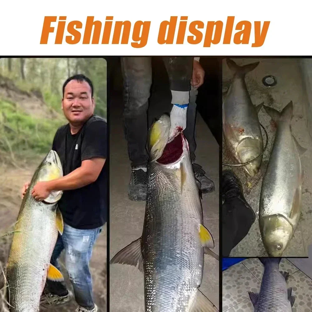 Three Piece Carbon Fiber Surf Carp Spinning Fishing Rod