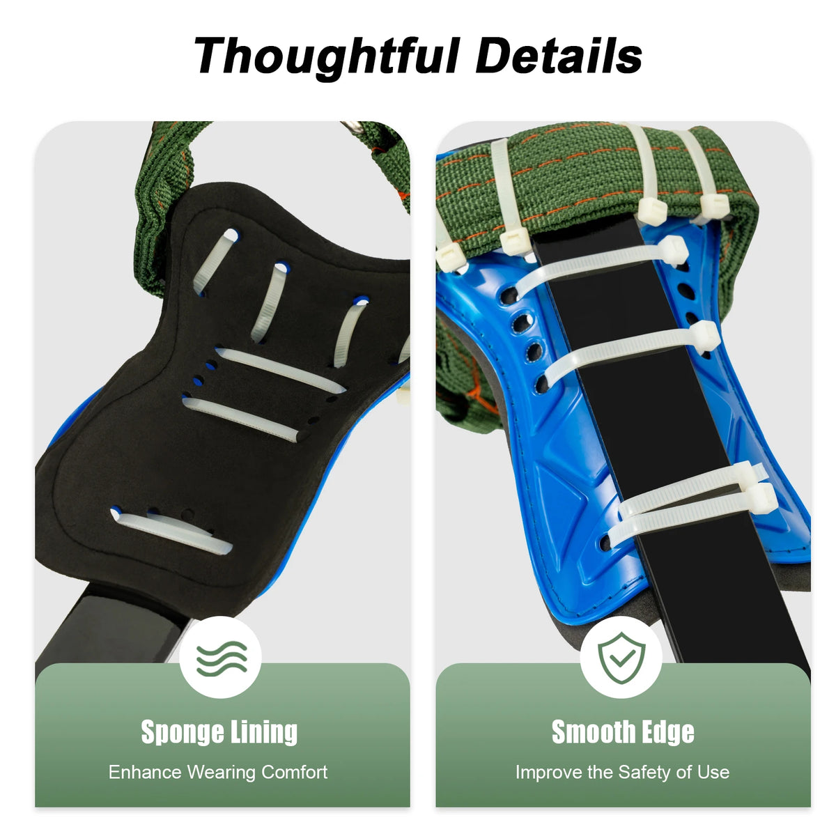 Professional Steel Tree Climbing Ascension Gear Set For Outdoors