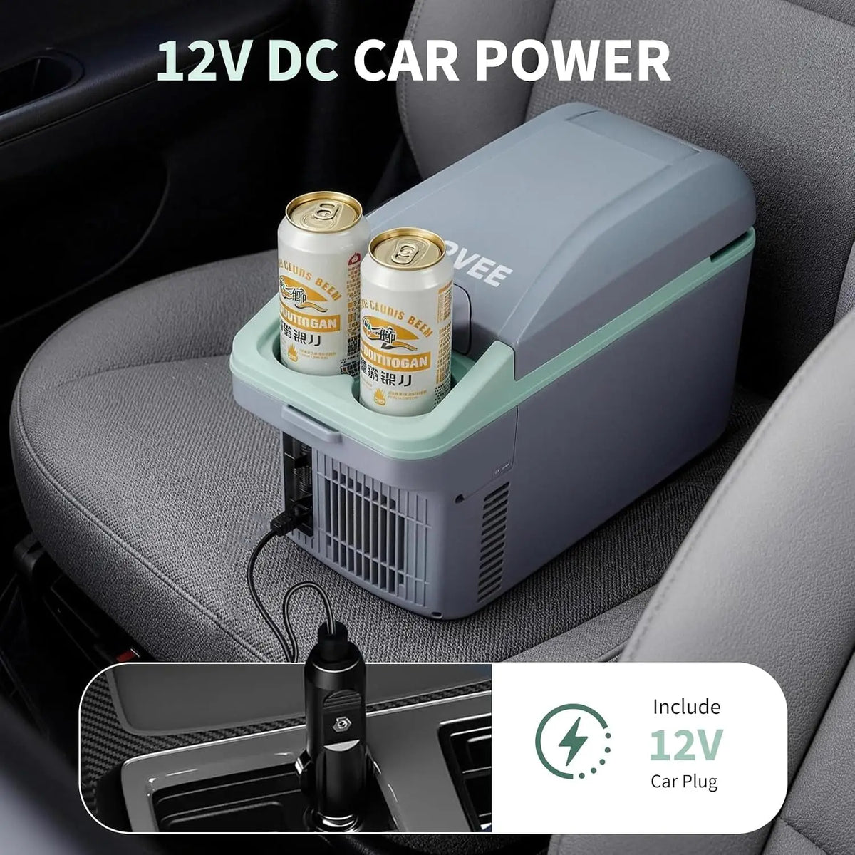 Tacleekii Electric Car Refrigerator Portable Mini Cooler And Warmer
