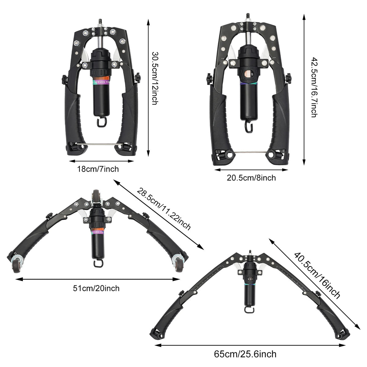 Adjustable Hydraulic Power Twister Hand Grip Strengthener