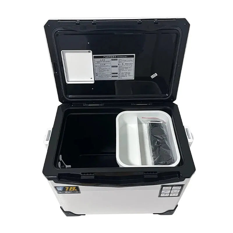 LEYDUN Portable Fishing Cooler Box With Tackle Storage