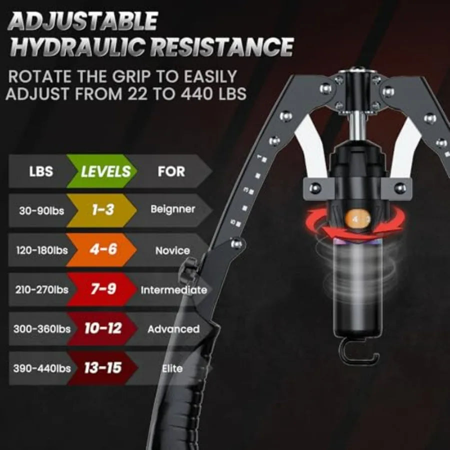 Adjustable Hydraulic Twister Arm Trainer For Chest And Arm Workout