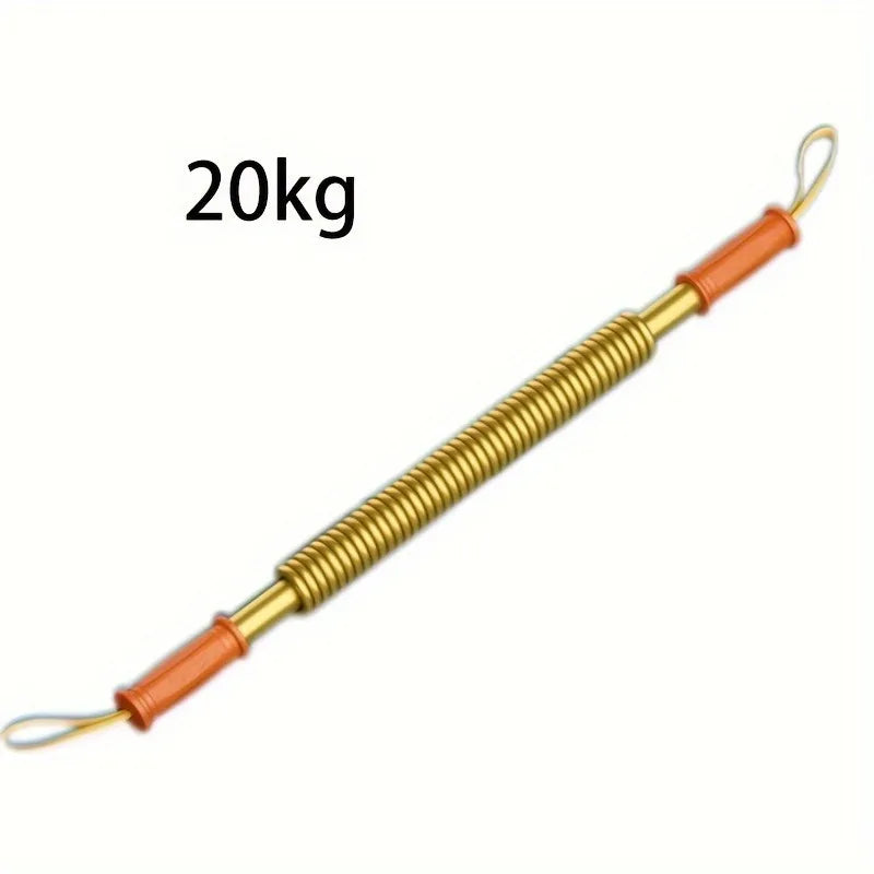 Adjustable Spring Arm Strength Bar For Chest And Biceps Training