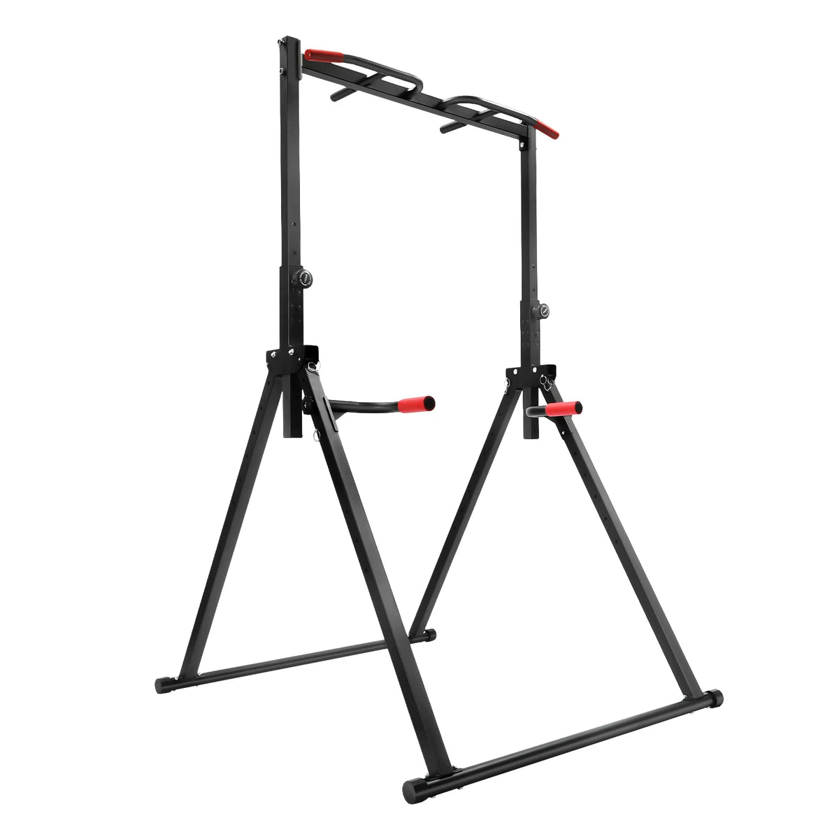 Adjustable Foldable Pull Up Bar With Parallel Home Gym Station