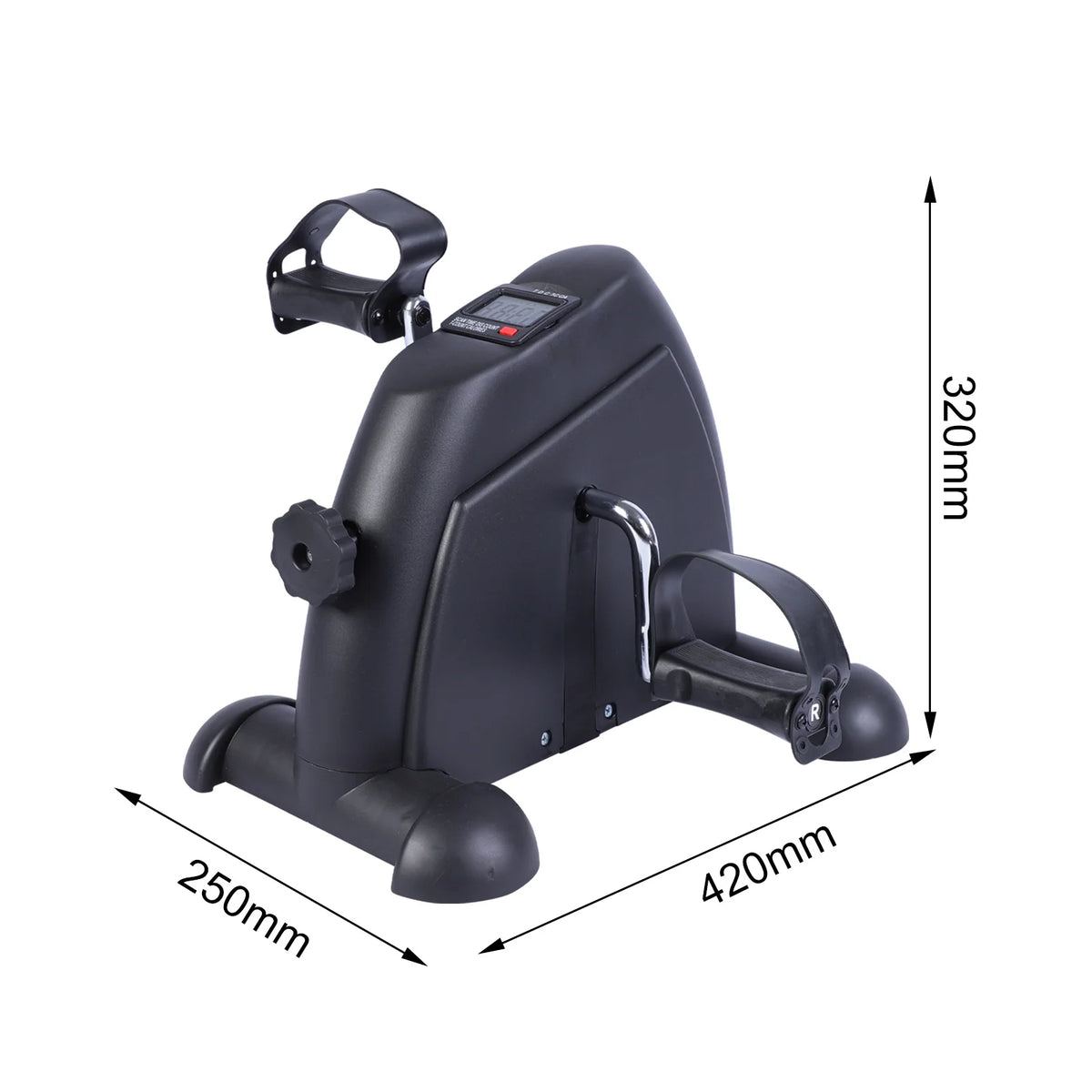 Multifunctional Under Desk Pedal Exerciser Bike With LCD Screen Display