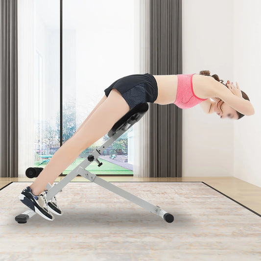 Adjustable Steel Hyperextension Bench for Core Back Workout