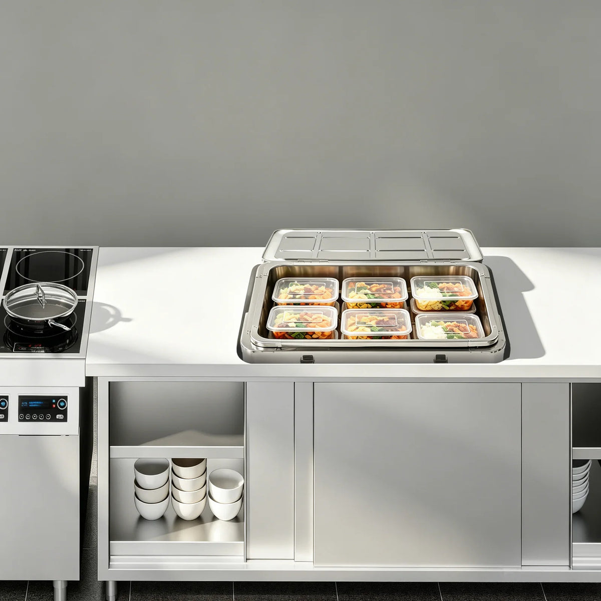 Double Wall Insulated Stainless Steel Beverage Cooler Tub