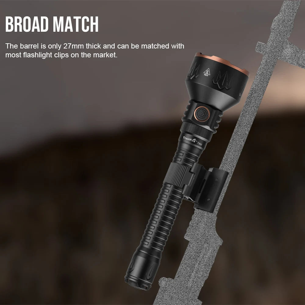 TrustFire 3800 Lumens Tactical LED Rechargeable Flashlight