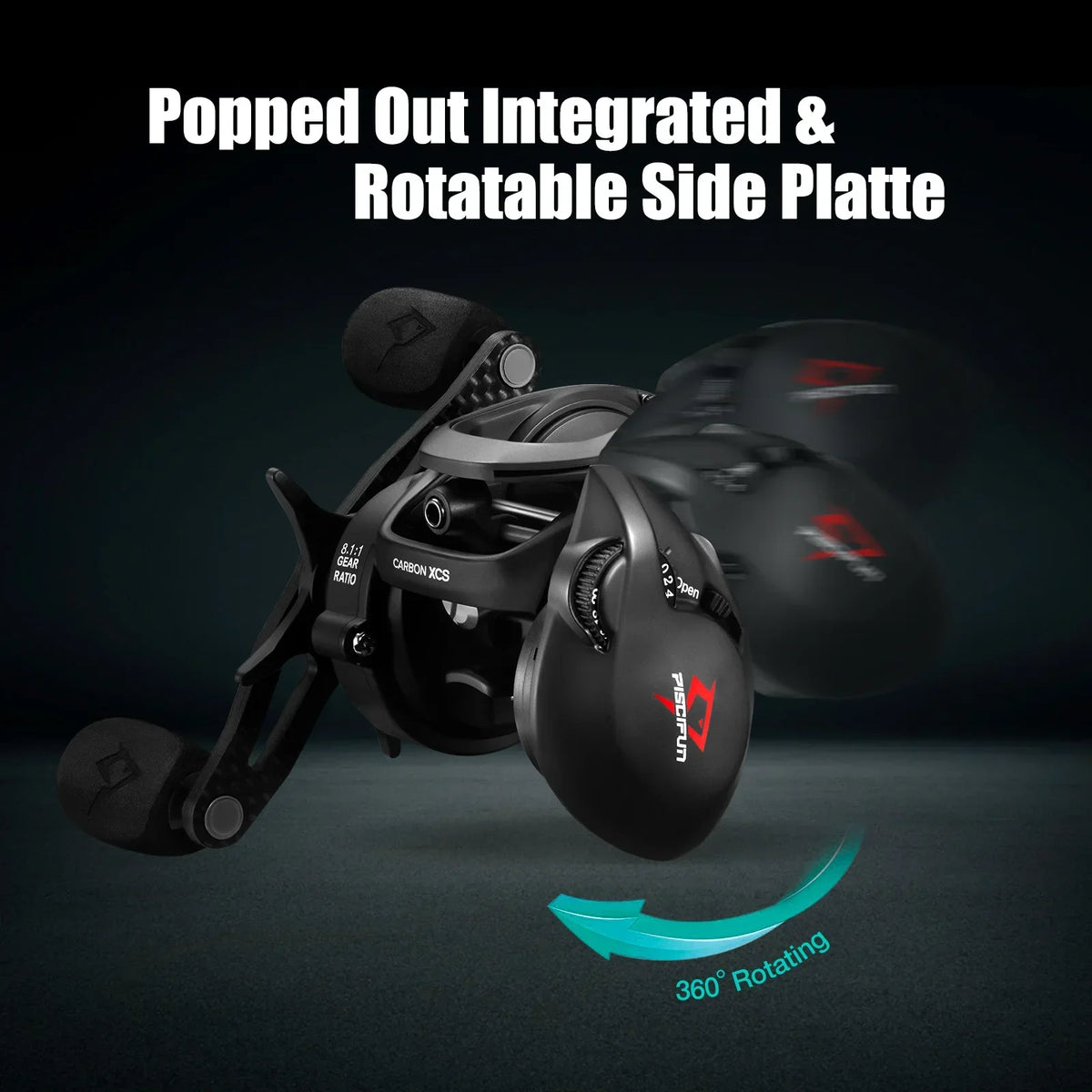 Piscifun Carbon XC Baitcasting Reel With Dual Brake System
