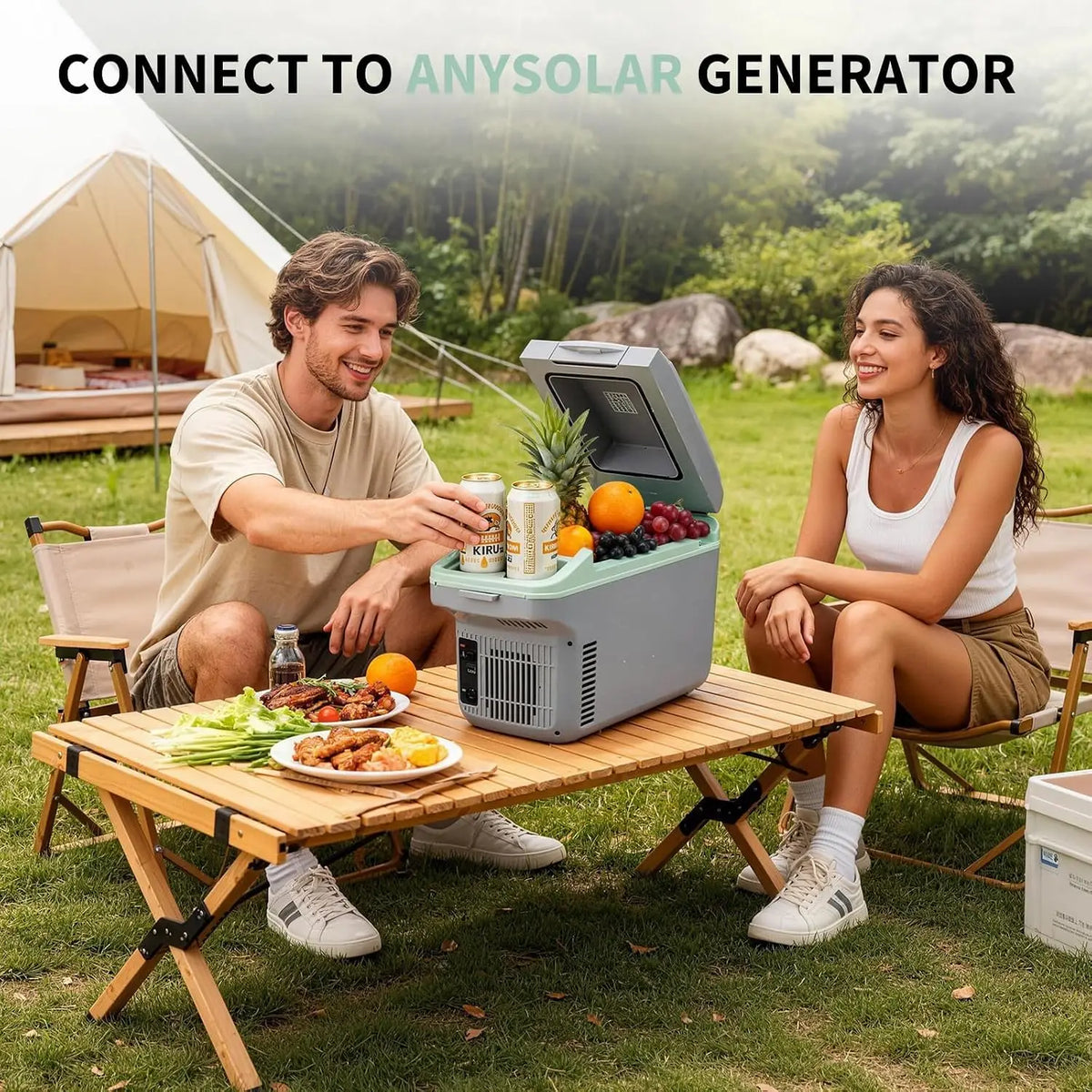 Tacleekii Electric Car Refrigerator Portable Mini Cooler And Warmer