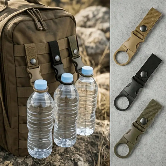 Multifunctional Carabiner Water Bottle Quick Clip Hooks For Camping