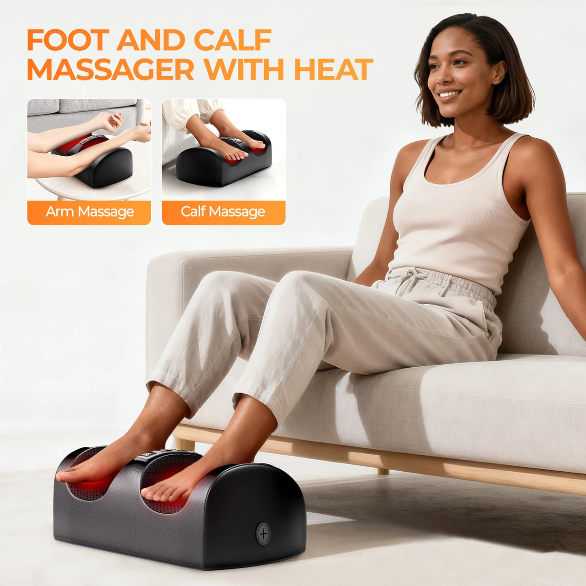 Heated Shiatsu Full Body Massage Mat With 10 Vibrating Motors