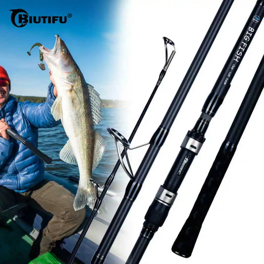 Biutifu Bigfish Carp Surfcasting Fast Action Carbon Spinning Rod