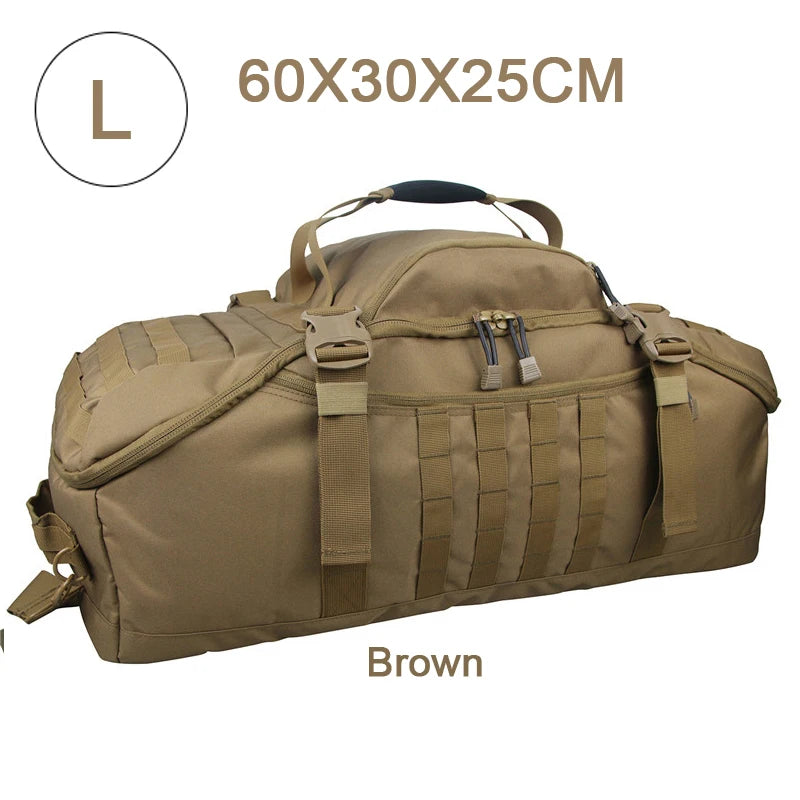 LQARMY Tactical Molle Hiking Backpack for Camping and Travel