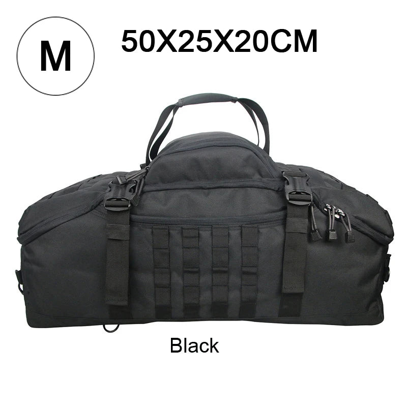 LQARMY Tactical MOLLE Backpack for Hiking Camping Travel and Mountaineering