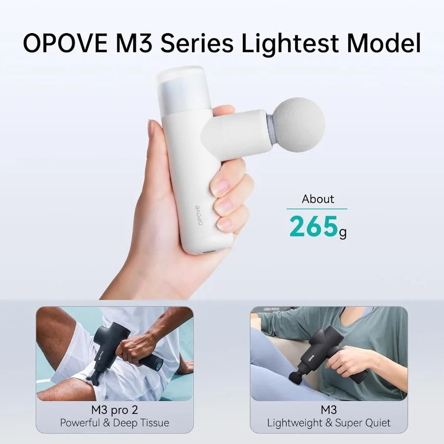 Rechargeable Mini Massage Gun For Back Pain Relief