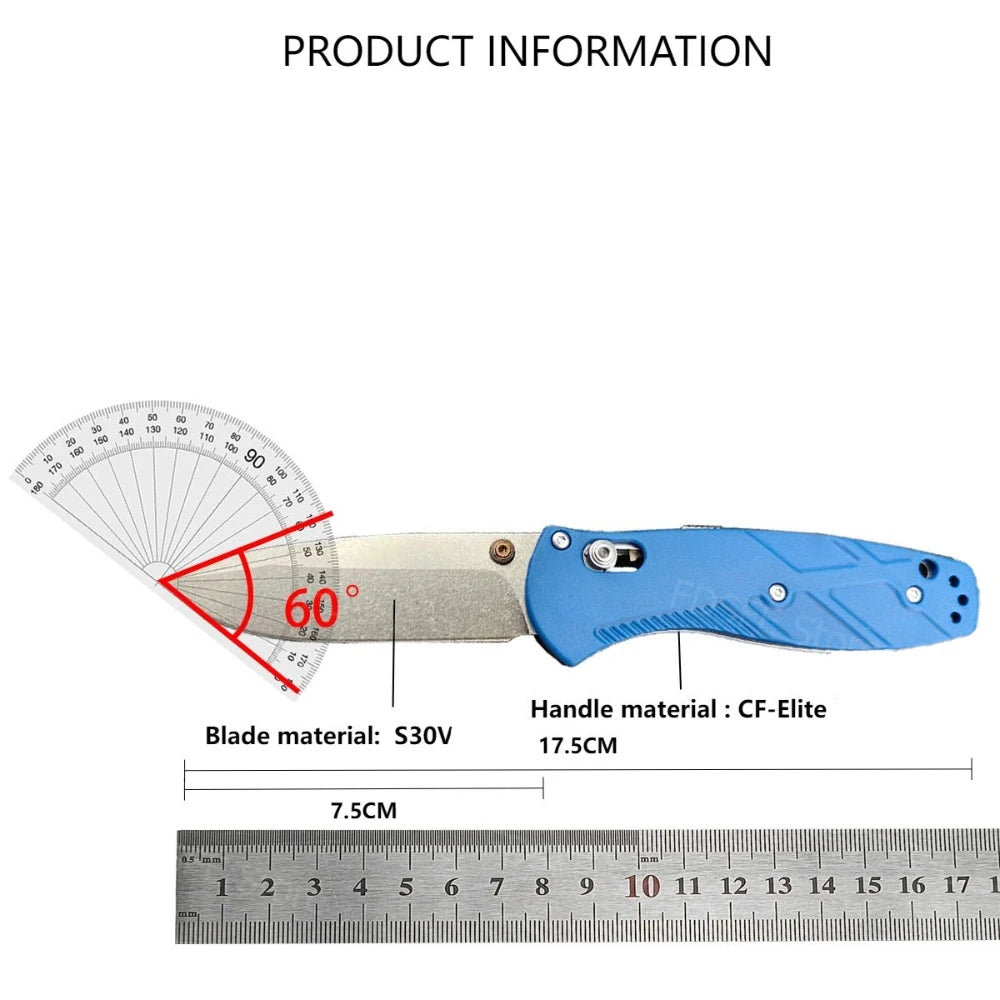 Portable Folding Camping Knife for Fishing Hiking and Everyday Carry